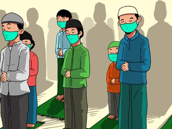 Cegah Covid-19, Ini Panduan Sholat Idul Fitri 1442 H