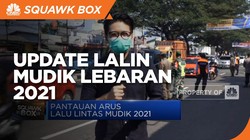Jelang Libur Lebaran, Arus Lalin Terpantau Ramai Lancar