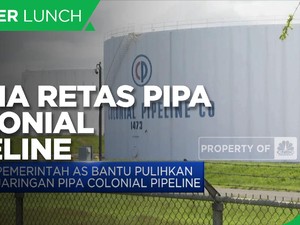 Kriminal Rusia Retas Jalur Pipa Minyak Colonial Pipeline