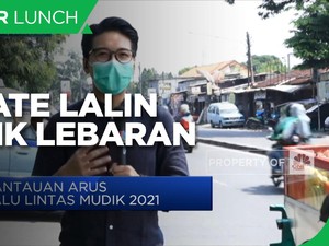 Larangan Mudik, Jalan Raya Bogor Terpantau Sepi