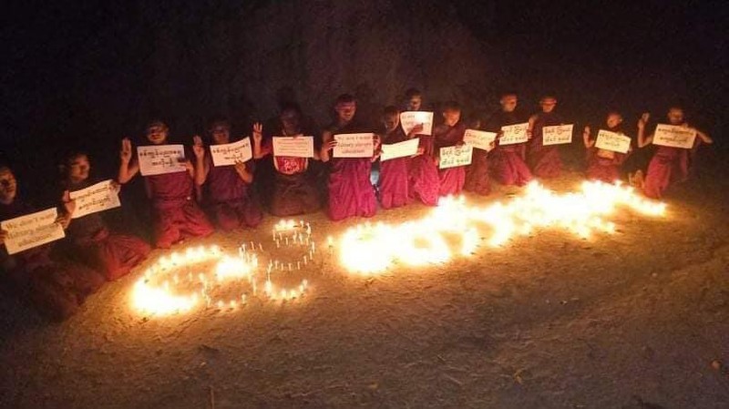 Myanmar (Photo CJ via Twitter/@Myanmar_Now_Eng)