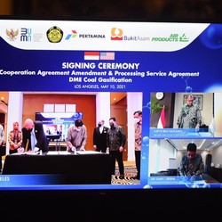 Sah! Proyek Gasifikasi Batu Bara Dipastikan Jalan Terus