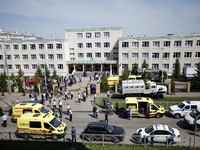 Dor! Penembakan Landa Sekolah di Rusia, 11 Orang Tewas