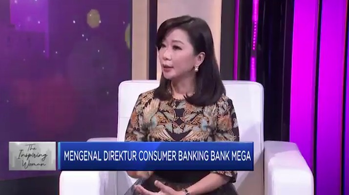 Direktur Consumer Banking Bank Mega, Lay Diza Larentie Direktur Consumer Banking Bank Mega, Lay Diza Larentie