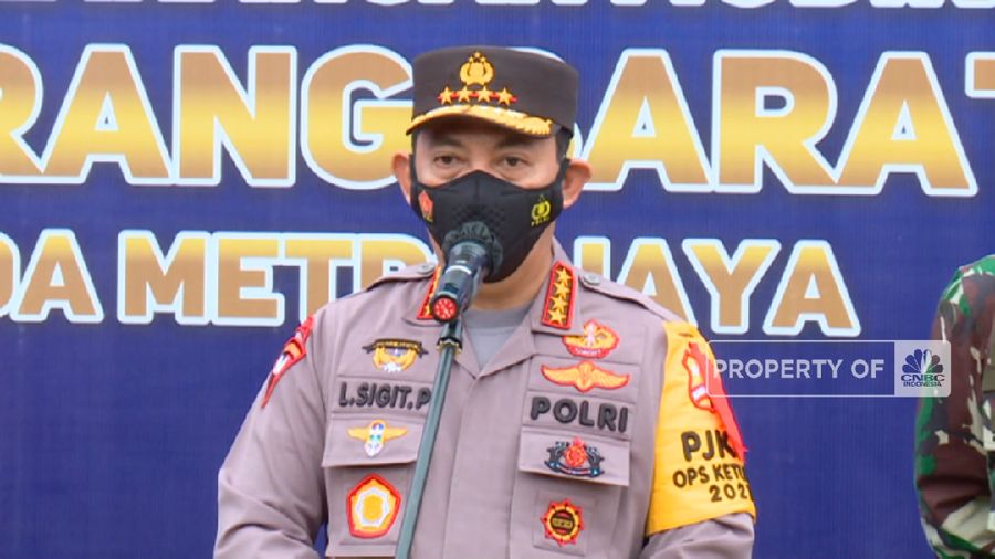 Kapolri Pastikan Pengawasan Arus Mudik & Arus Balik Lebaran 2021(CNBC Indonesia TV)