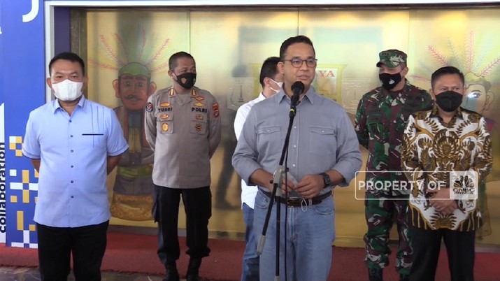 Anies Baswedan Siapkan 2 Strategi Antisipas Lonjakan Arus Balik Lebaran 2021(CNBC Indonesia TV) Anies Baswedan Siapkan 2 Strategi Antisipas Lonjakan Arus Balik Lebaran 2021(CNBC Indonesia TV)