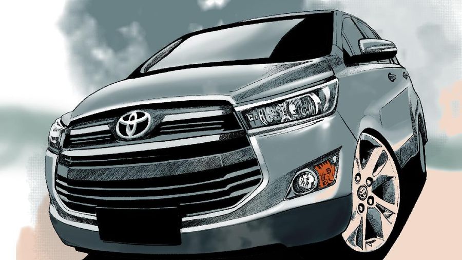 INFOGRAFIS, Jawara Mobil terlaris, Penjualan Toyota Innova naik 200%