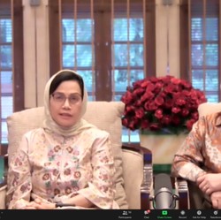 Cerita Lebaran Sri Mulyani: Rapat Sampai Takbiran