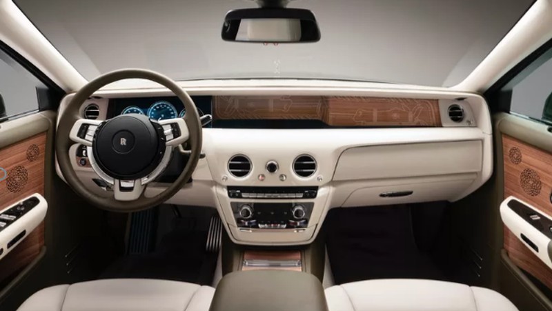 Rolls-Royce Phantom Oribe, sebuah mobil buah kolaborasi Rolls Royce dengan Hermes. (Dok. Rolls-Royce)