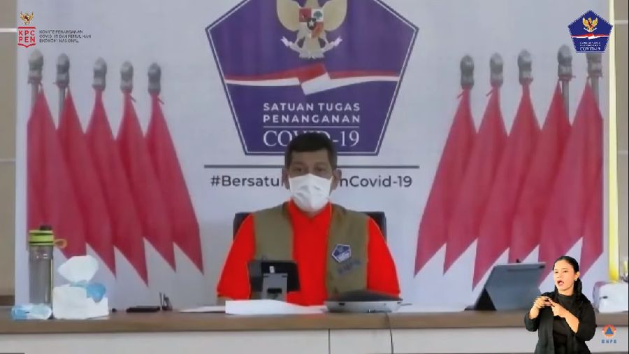 Doni Monardo
Ketua Satgas Covid-19/Kepala BNPB