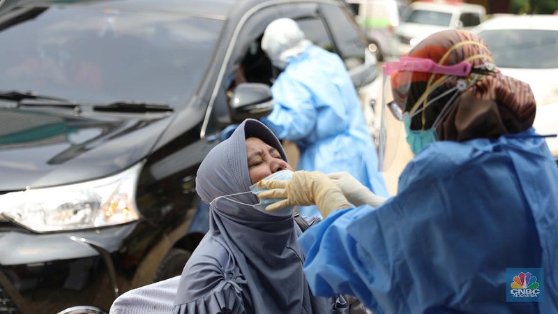 Penyekatan Arus Balik (CNBC Indonesia/Muhammmad Sabki)