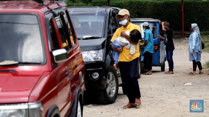 Penyekatan Arus Balik (CNBC Indonesia/Muhammmad Sabki)