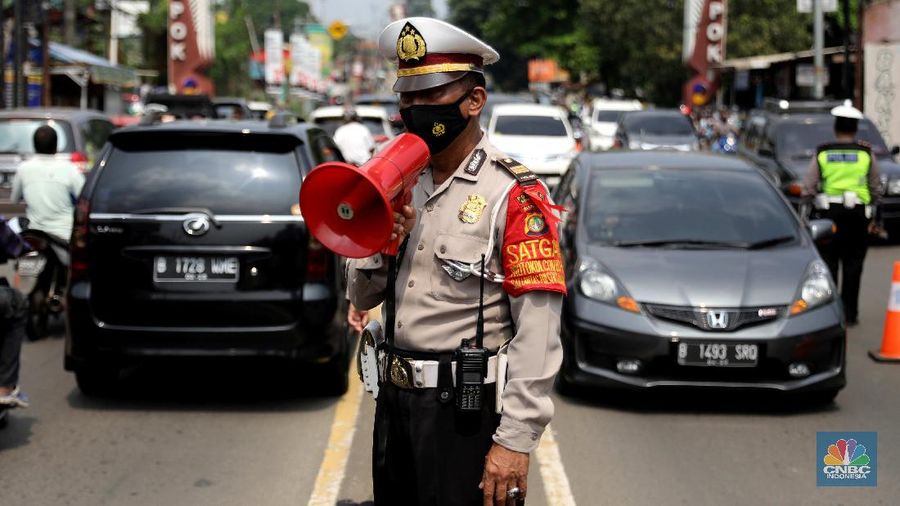 Penyekatan Arus Balik (CNBC Indonesia/Muhammmad Sabki)