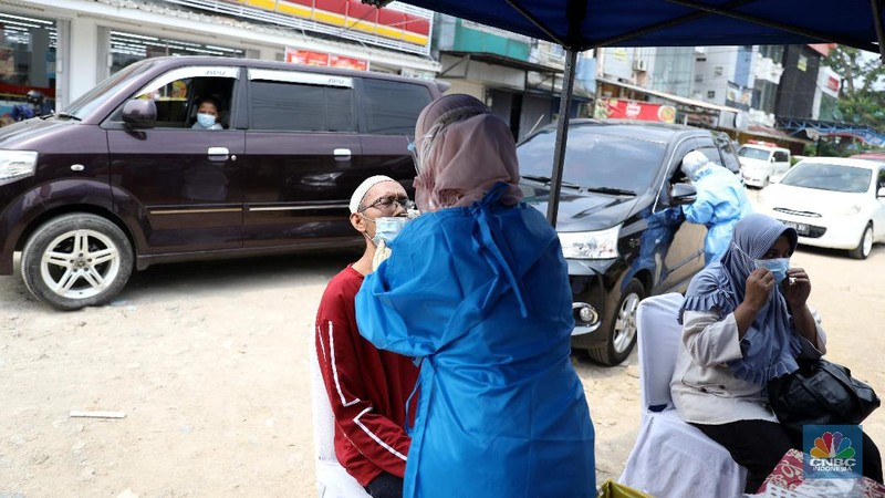 Penyekatan Arus Balik (CNBC Indonesia/Muhammmad Sabki)