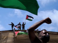 Kecam Israel! Ribuan Buruh Serbu Markas PBB-Kedubes AS
