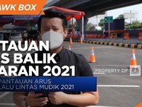 12 Titik Pos Pemeriksaan Arus Balik Lebaran 2021
