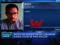 IHSG Anjlok, Varian Baru Corona India Bikin Investor Was-Was