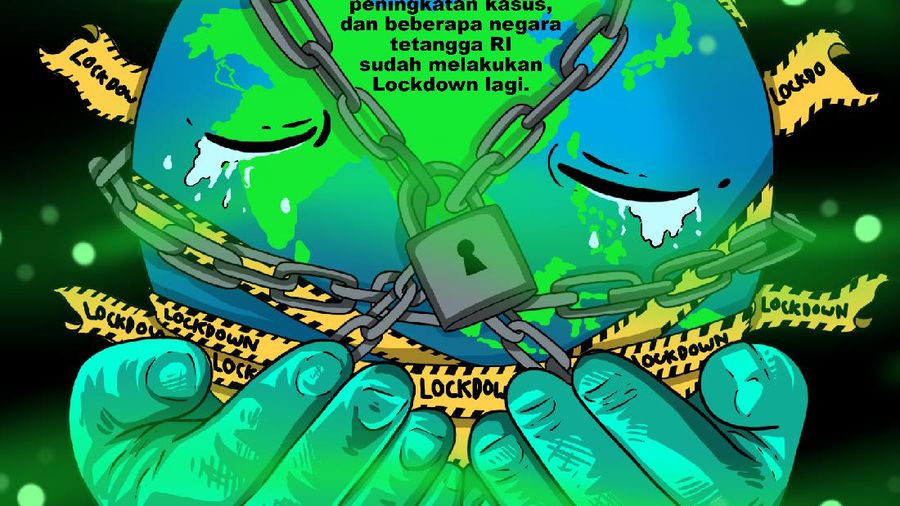 Infografis/Covid-19 Menggila Lagi! Singapura, Malaysia Hingga Taiwan Lockdown/Aristya Rahadian