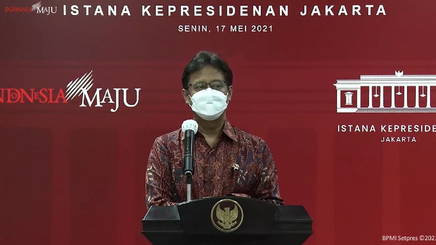 Menkes Budi Gunadi Sadikin. (Tangkapan Layar Sekretariat Presiden)