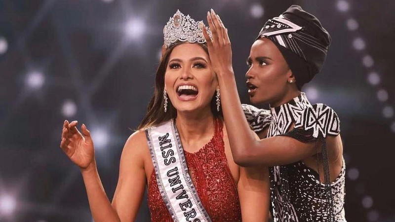 Miss Universe 2020, Andrea Meza (Tangkapan Layar via Instagram @andreamezamx)