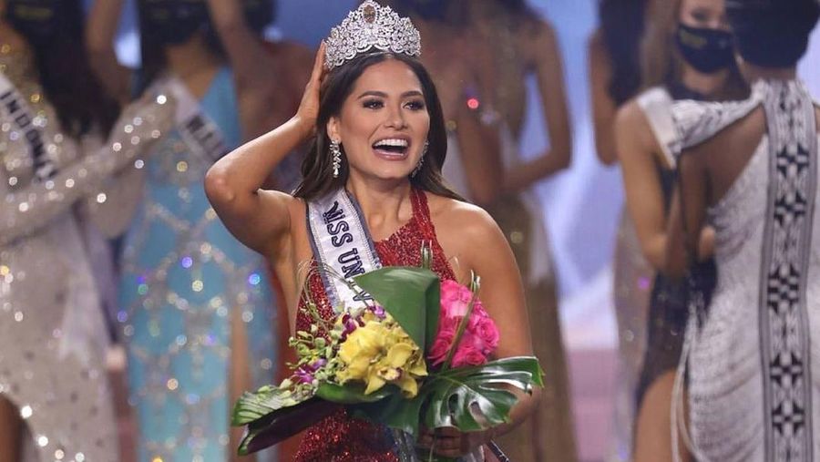 Miss Universe 2020, Andrea Meza (Tangkapan Layar via Instagram @andreamezamx)