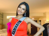 Miss Myanmar 'Teriak' Pray for Myanmar di Ajang Miss Universe