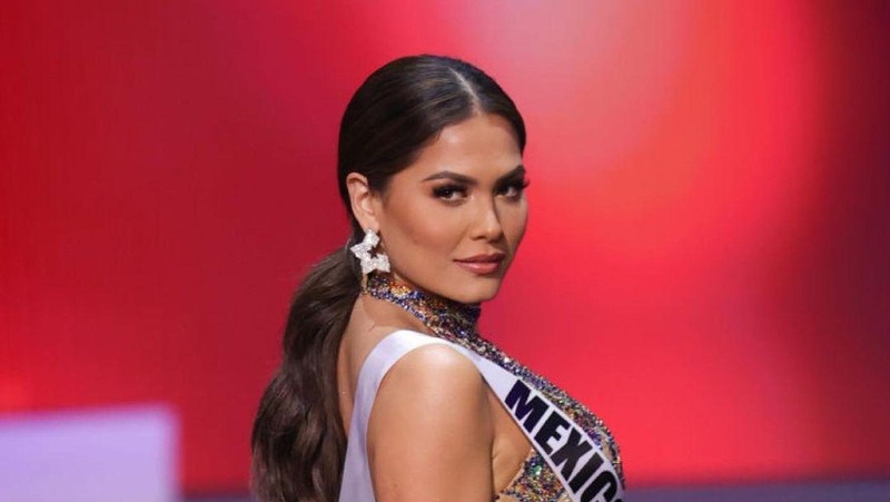 Miss Universe 2020, Andrea Meza (Tangkapan Layar via Instagram @andreamezamx)