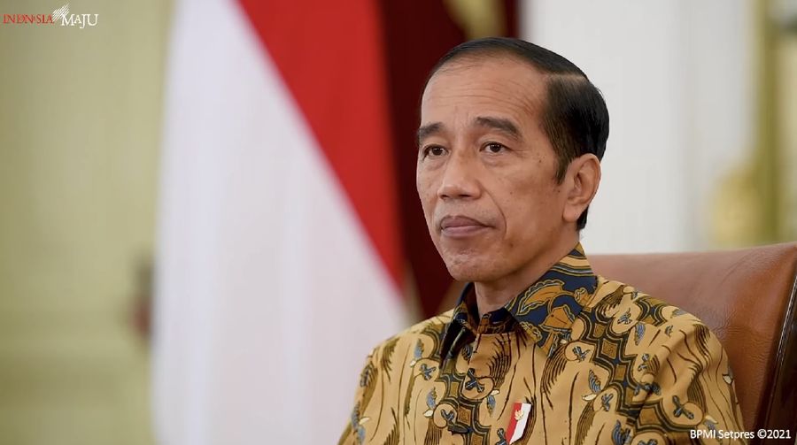 Pernyataan Presiden Jokowi terkait Status Pegawai KPK, Istana Merdeka, 17 Mei 2021. (Tangkapan Layar Youtube Sekretariat Presiden)