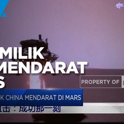 Robot Rover Zhurong Milik China Berhasil Mendarat di Mars