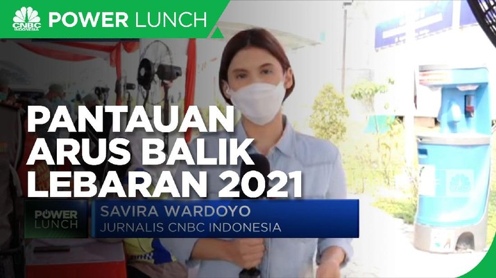 Update Pantauan Arus Balik Mudik Lebaran 2021