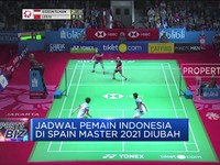 Jadwal Pemain Indonesia Di Spain Master 2021 Diubah