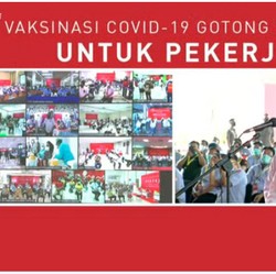 Jokowi: Target Vaksinasi Masih Jauh Sekali