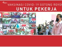 Jokowi: Target Vaksinasi Masih Jauh Sekali