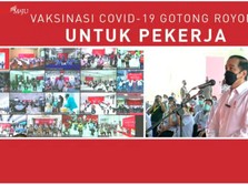 Jokowi: Target Vaksinasi Masih Jauh Sekali