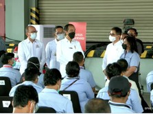 Jokowi ke Unilever Cek Vaksinasi Mandiri, KAEF Jadi Operator!