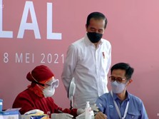 Keliling Bekasi, Jokowi Cek Vaksinasi Mandiri & Kereta Cepat