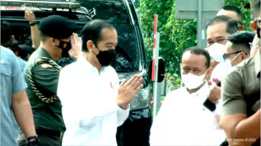 foto/ Peninjauan Vaksinasi Covid-19 Gotong Royong untuk Pekerja, Kabupaten Bekasi, 18 Mei 2021/Youtube: Setres