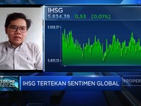 IHSG Masih Ditekan Sejumlah Sentimen Global