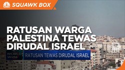 Ratusan Warga Tewas di Gaza Dirudal Israel