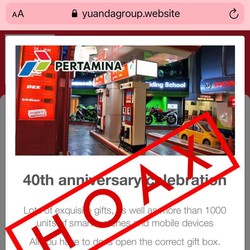 Beredar Info Kado Perayaan 40 Tahun, Pertamina: Itu Hoax!