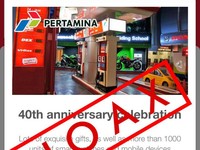 Beredar Info Kado Perayaan 40 Tahun, Pertamina: Itu Hoax!
