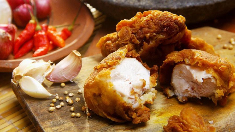 Ilustrasi Ayam Goreng