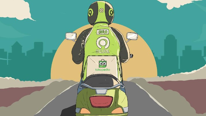 INFOGRAFIS, 5 Fakta Soal Merger Gojek dan Tokopedia