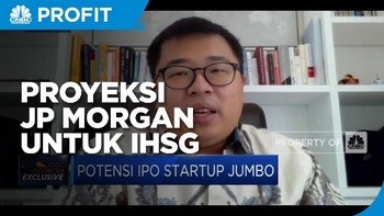JP Morgan Proyeksi IHSG Bisa ke Level 6.800 di H2-2021