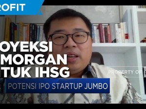 JP Morgan Proyeksi IHSG Bisa ke Level 6.800 di H2-2021
