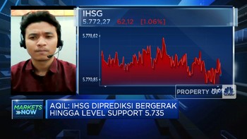 Melemah di Atas 1%, IHSG Anjlok ke Level 5.700-an