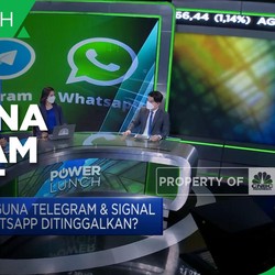 Salip WA, Jumlah Pengguna Telegram & Signal Melesat