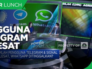Salip WA, Jumlah Pengguna Telegram & Signal Melesat