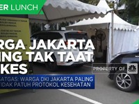 Warga DKI Jakarta Paling Tak Patuh Prokes