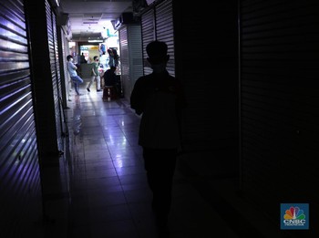 Sayonara! Tanah Abang Sunyi Ditinggal Pedagang, Ini Sebabnya